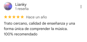 Opinión sobre Omar Vilata como profesor de piano Lianki